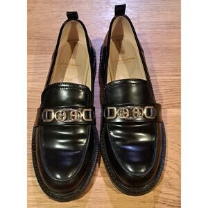 Sam Edelman Loafers CHRISTY Size 6
Black Gold Womens Casual Dress Shoes